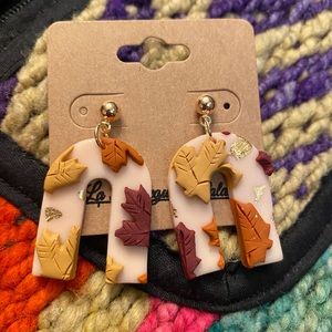 Fall Clay Earrings